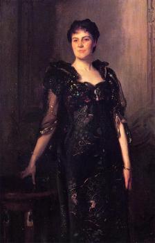 約翰 辛格 薩金特 Mrs. Charles F. St. Clair Anstruther-Thompson, nee Agnes 約翰 辛格 薩金特 Mrs. Charles F. St. Clair Anstruther-Thompson, nee Agnes
